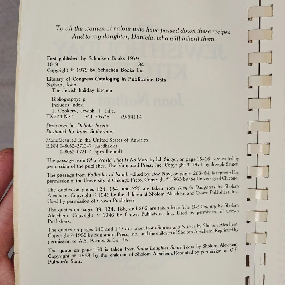 Joan Nathan explore traditional